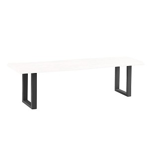 Woodwell LIZARD Βάση Set 2 τεμαχίων 30x6 H.43cm για Τραπεζάκι Σαλονιού Μέταλλο Μαύρο Ε-00023066 ΕΜ838,L