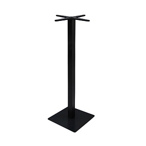 Woodwell PRATO Βάση Τραπεζιού BAR 45x45cm H.108cm Μέταλλο Βαφή Μαύρο / 14,50Kg Ε-00015013 Ε0681