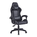 Woodwell BF7850 Gaming Πολυθρόνα Γραφείου Διευθυντή Pu Μαύρο Ε-00025474 ΕΟ582,4