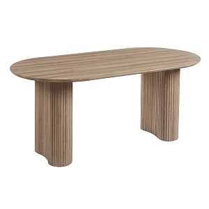 Woodwell DIAZ Τραπέζι Τραπεζαρίας, ΜDF Απόχρωση Sonoma Ε-00025761 Ε7695,2