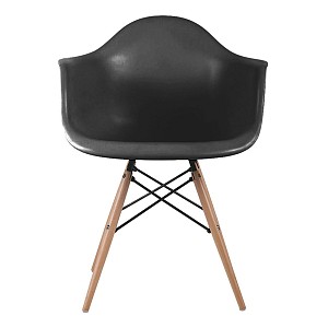 Woodwell ALEA Wood Πολυθρόνα Ξύλο, ΡΡ Μαύρο Ε-00019579 ΕΜ129,2W