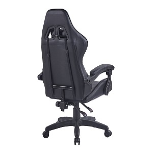 Woodwell BF7850 Gaming Πολυθρόνα Γραφείου Διευθυντή Pu Μαύρο Ε-00025474 ΕΟ582,4