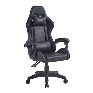 Woodwell BF7850 Gaming Πολυθρόνα Γραφείου Διευθυντή Pu Μαύρο Ε-00025474 ΕΟ582,4