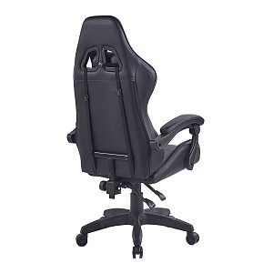 Woodwell BF7850 Gaming Πολυθρόνα Γραφείου Διευθυντή Pu Μαύρο Ε-00025474 ΕΟ582,4