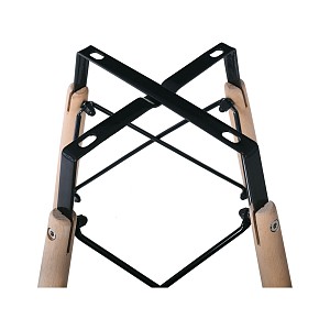 Woodwell ART Wood Βάση Τραπεζιού Φυσικό (2,70kg) Ε-00022949 Ε7085