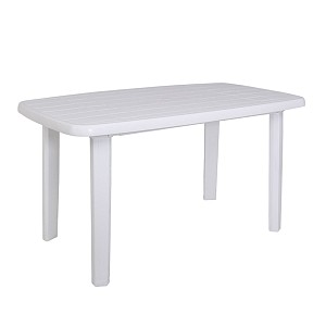 Woodwell SORRENTO Τραπέζι Oval Dining Κήπου - Βεράντας, PP Απόχρωση Άσπρο Ε-00000716 Ε365,8