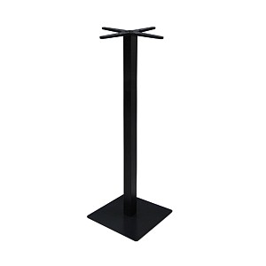 Woodwell PRATO Βάση Τραπεζιού BAR 45x45cm H.108cm Μέταλλο Βαφή Μαύρο / 14,50Kg Ε-00015013 Ε0681