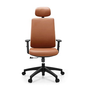 Woodwell BF8200 Πολυθρόνα Γραφείου Διευθυντή, Pu Camel Ε-00026642 ΕΟ623,2